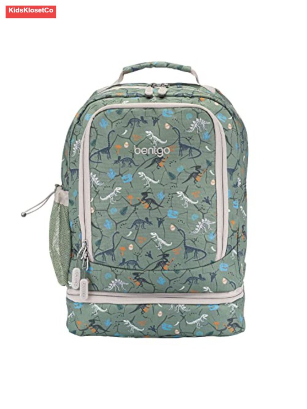 2-in-1 Backpack & Insulated Lunch Bag - Kids Durable 16" School Backpack